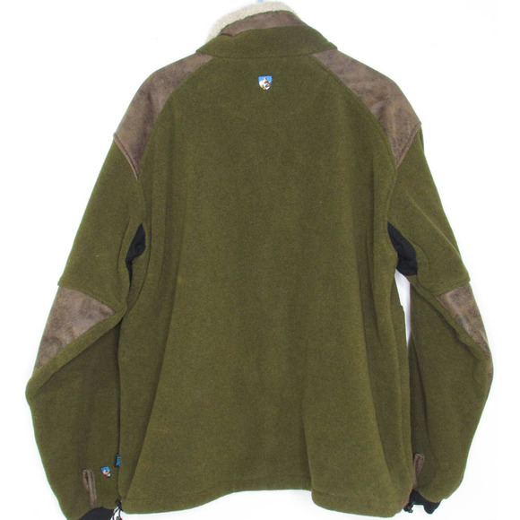 KUHL Alpenwurxs XL Full-Zip Jacket Fleece & Suede - Picture 2 of 11
